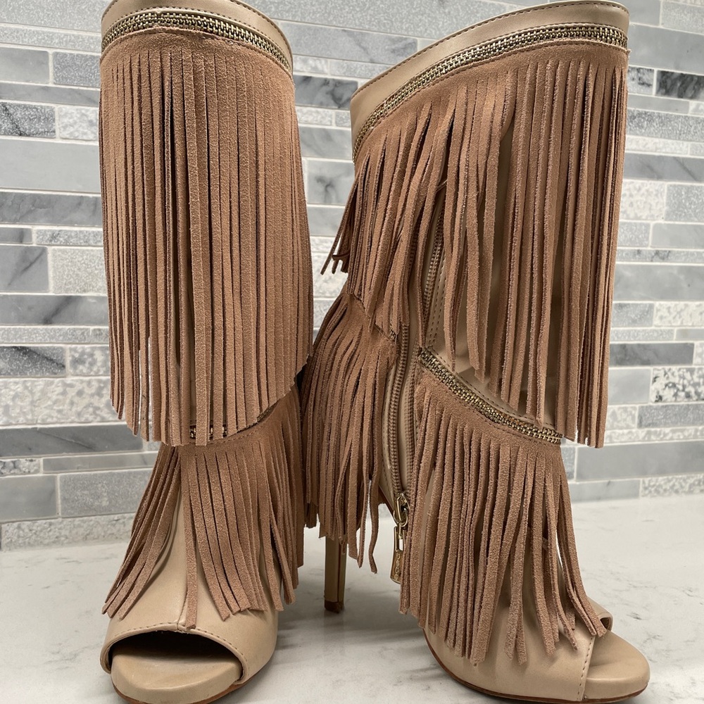 Open Toe Booties
